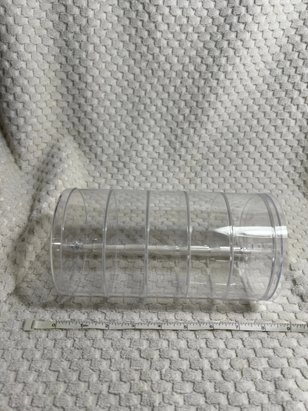 Clear 5-Tier Rotating Cosmetic Organizer - Transparent